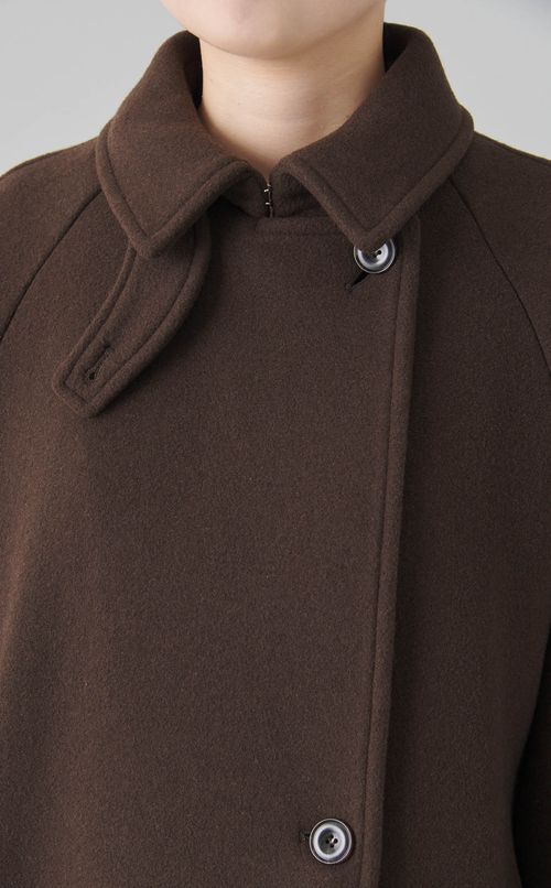 【別注】スタンドネックロングコート