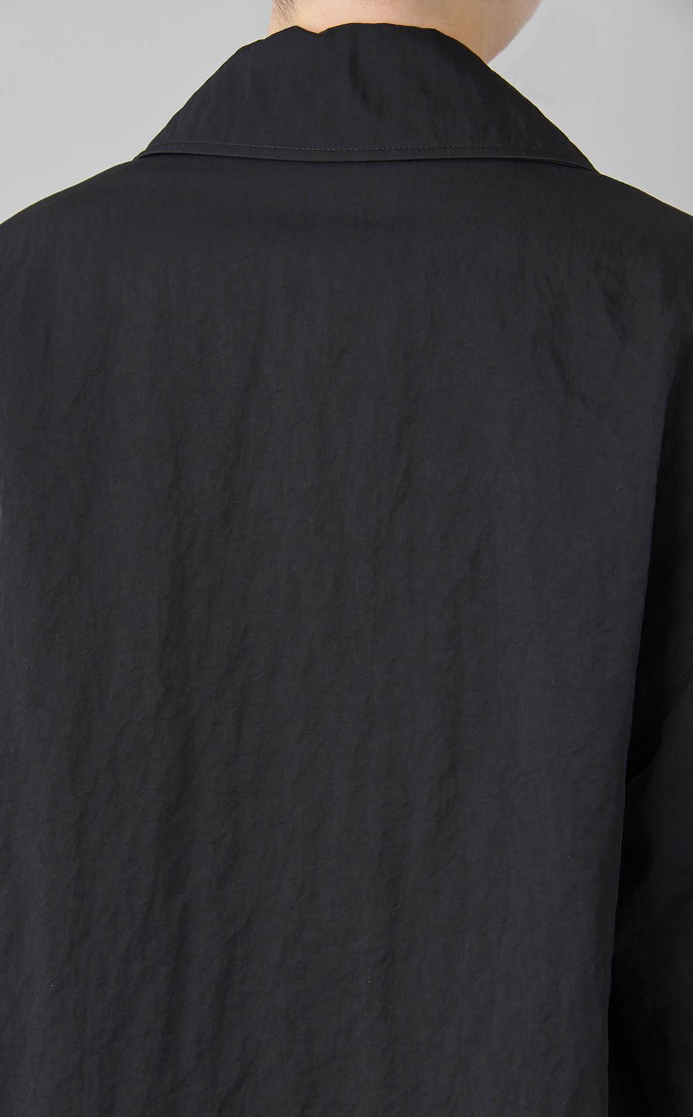 ナイロンAラインミドルコート