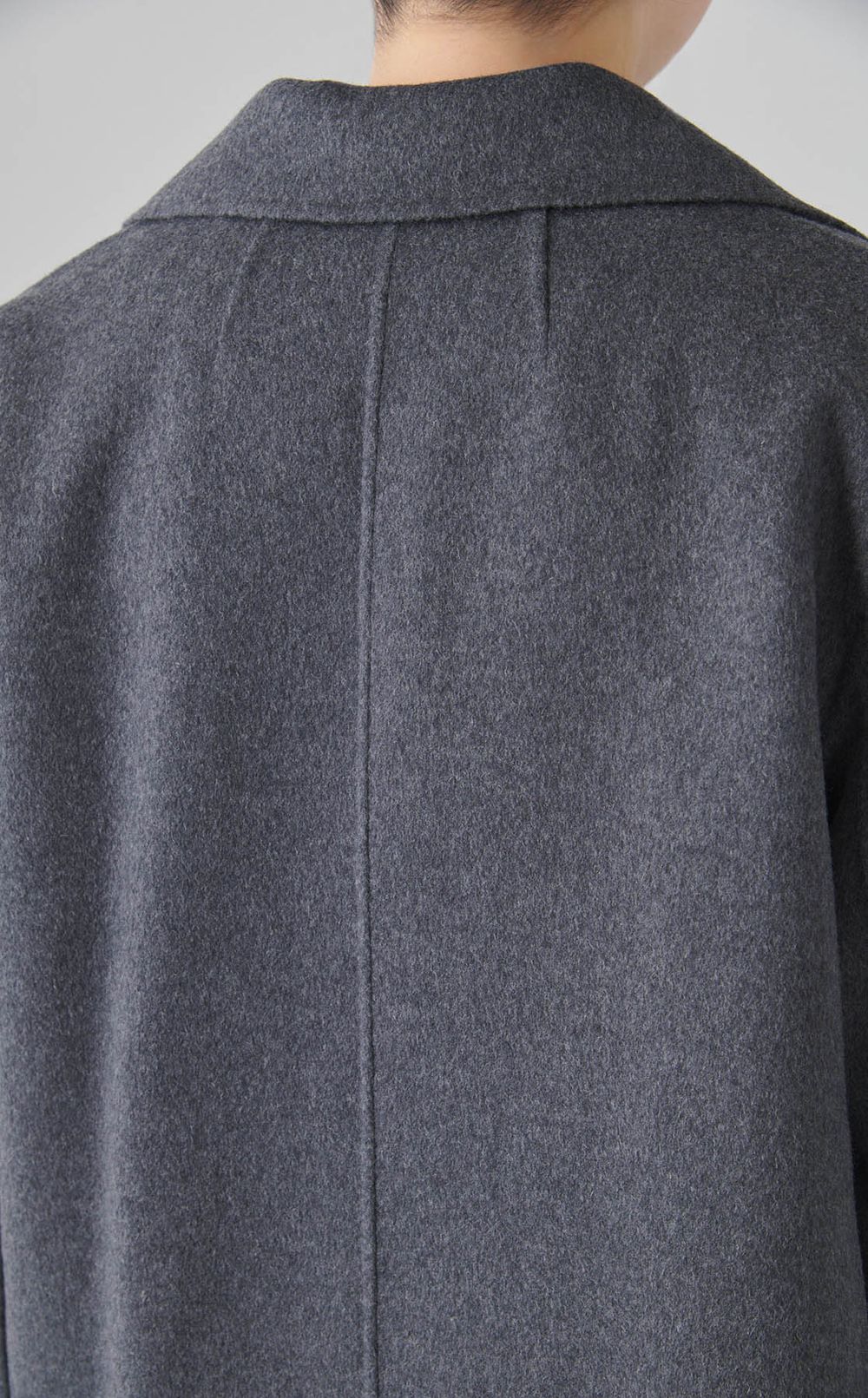 ダブルフェイスショートピーコート