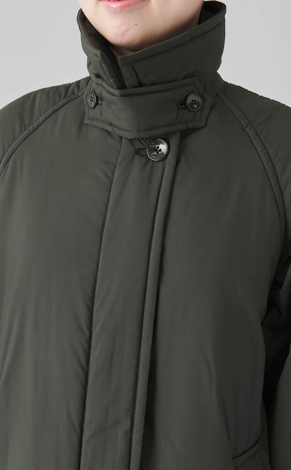 中綿ステンカラーコート