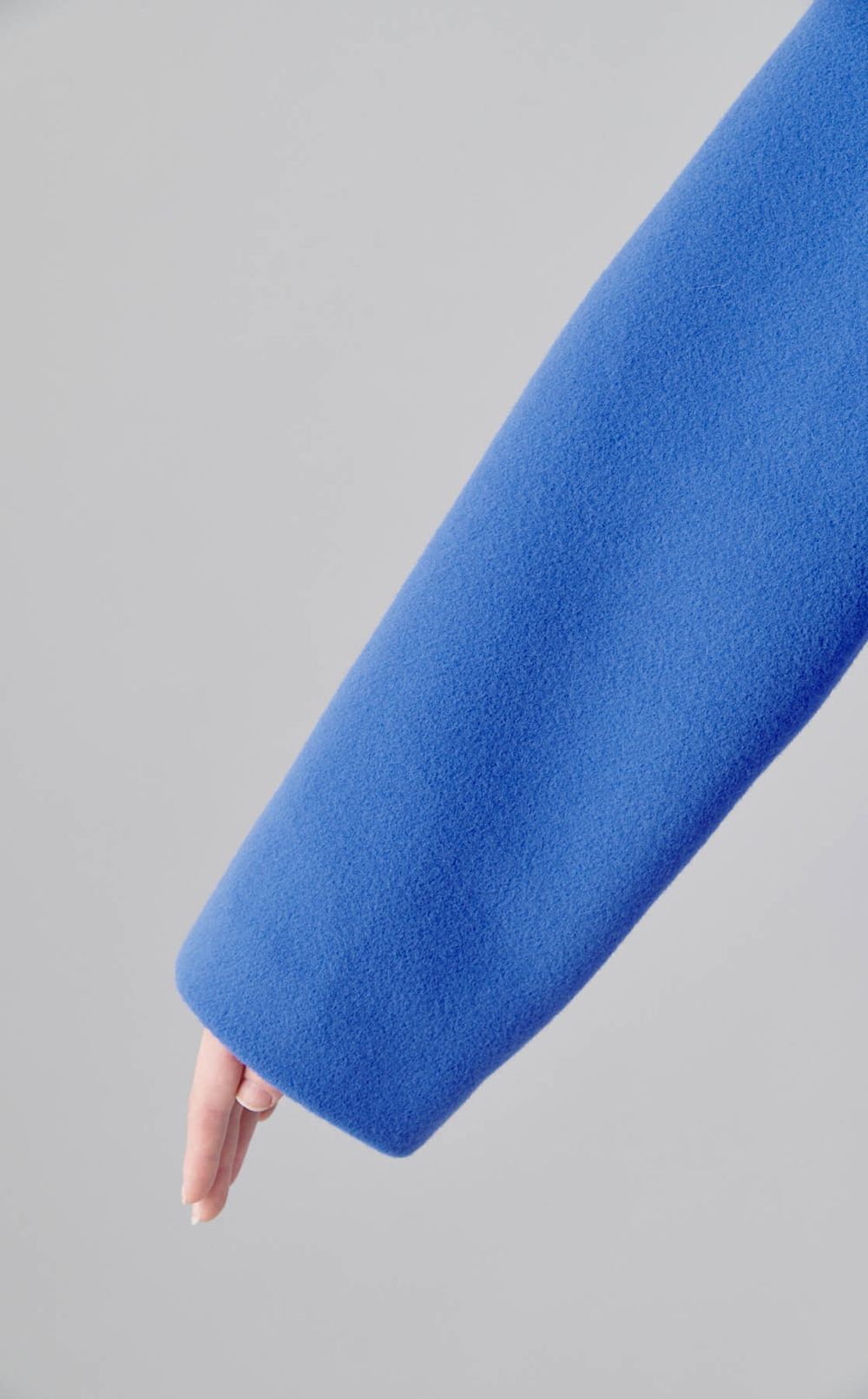 ラムウールダブルブレストコート