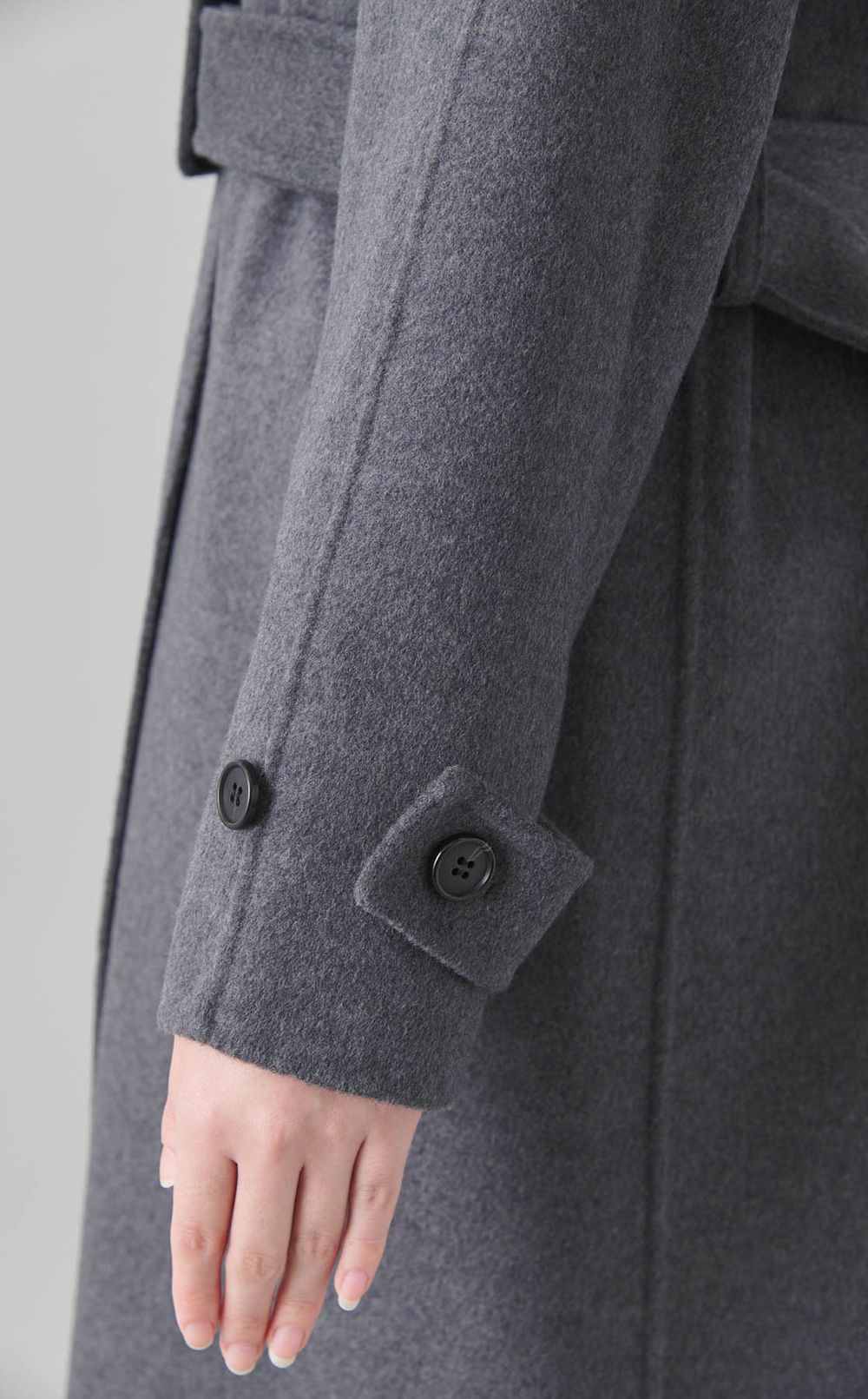 ウールカシミアトレンチコート