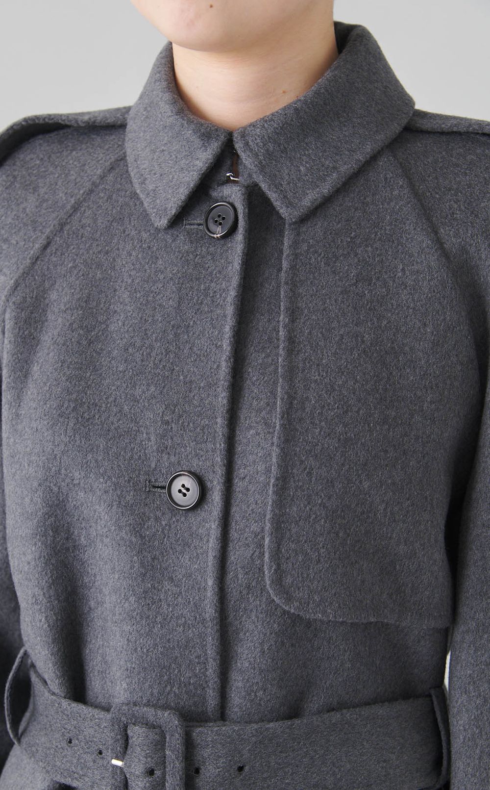 ウールカシミアトレンチコート