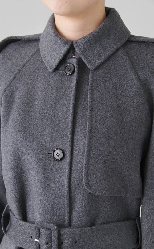 ウールカシミアトレンチコート