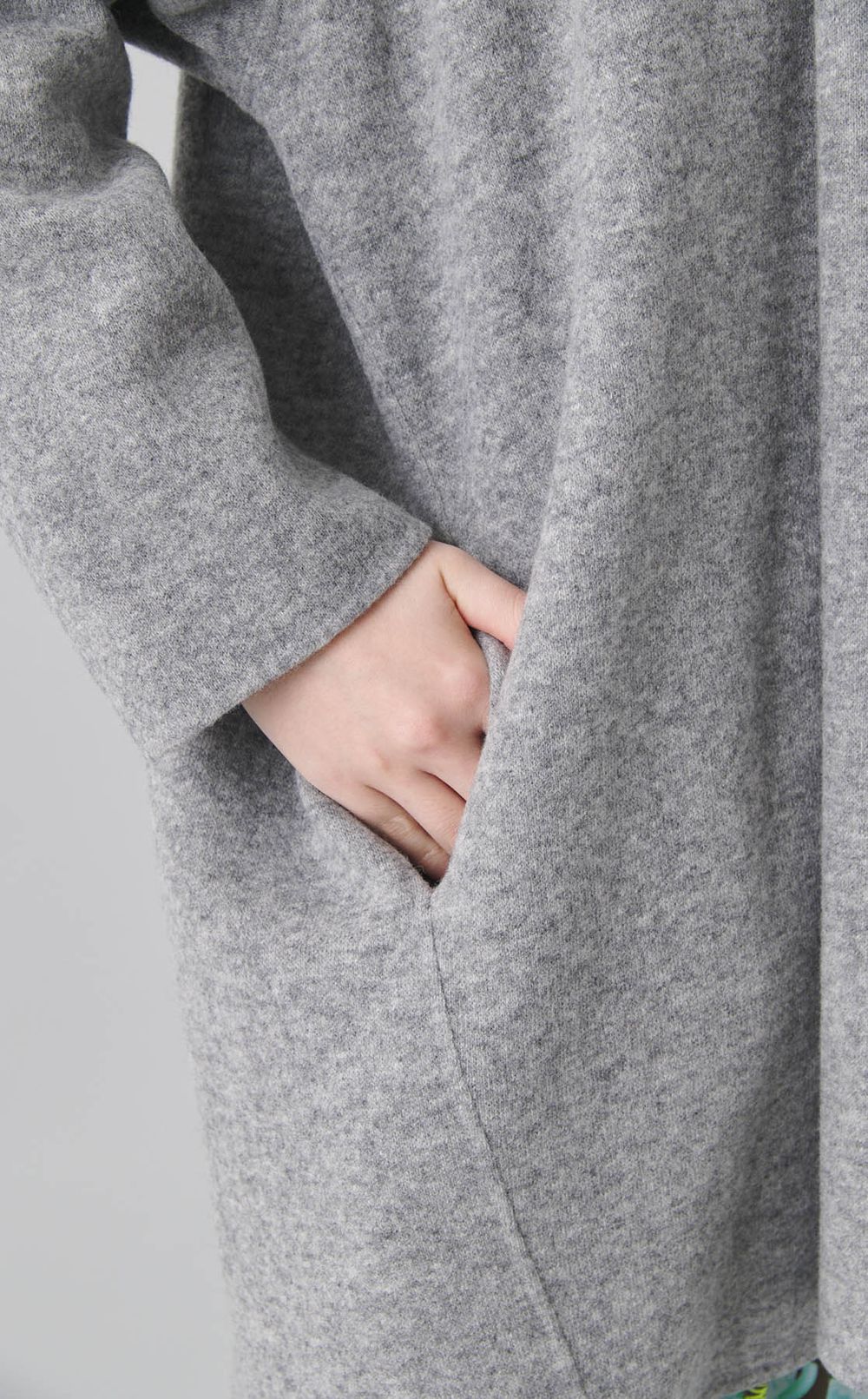 ウールジャージーカーディガン