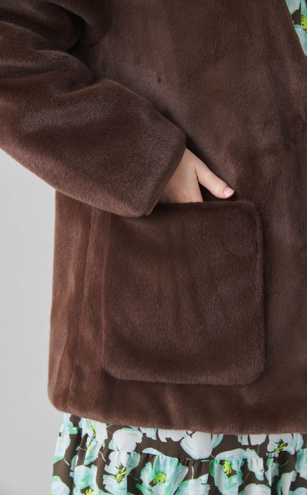 スムースファージャケット