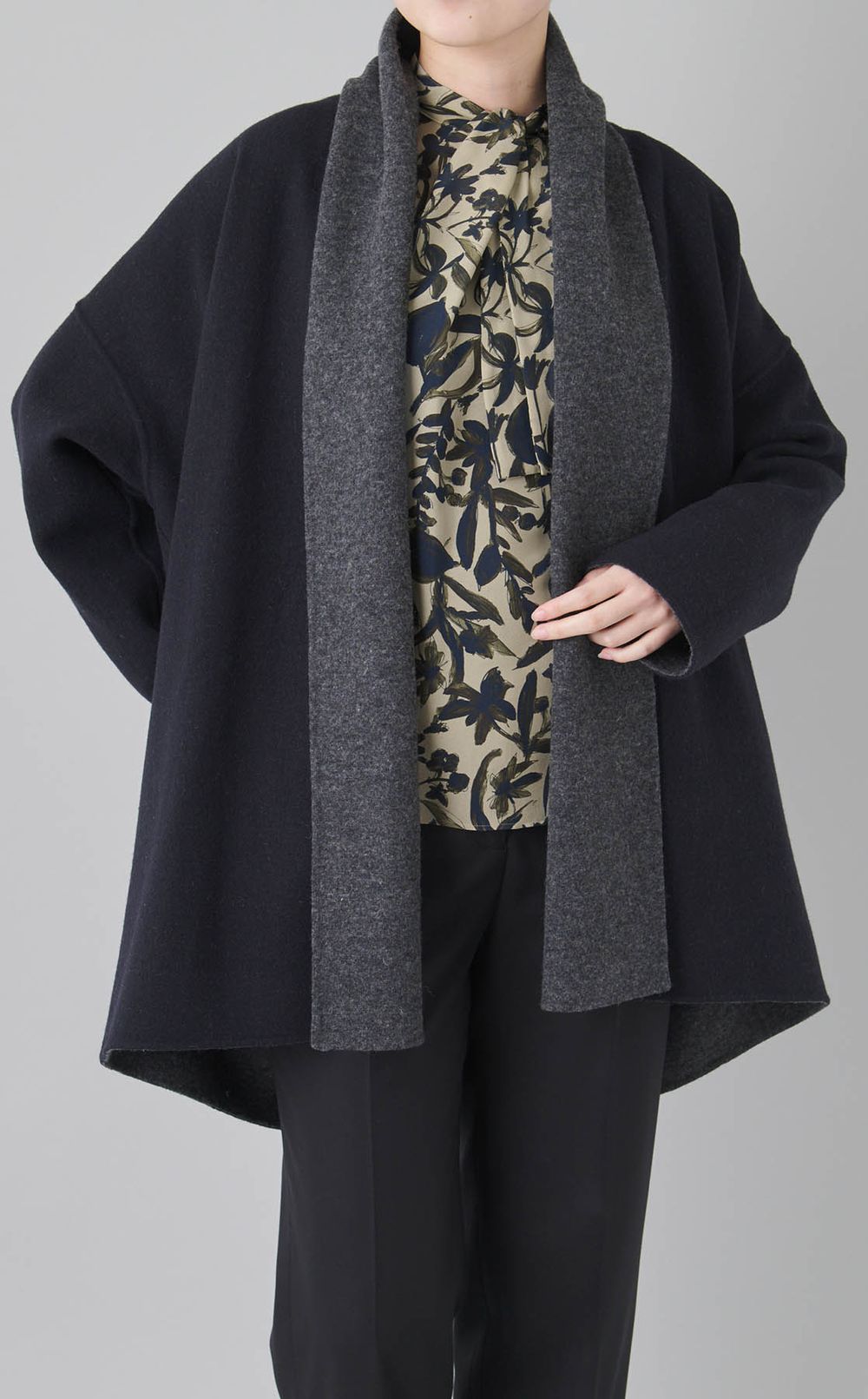 ウールジャージーカーディガン