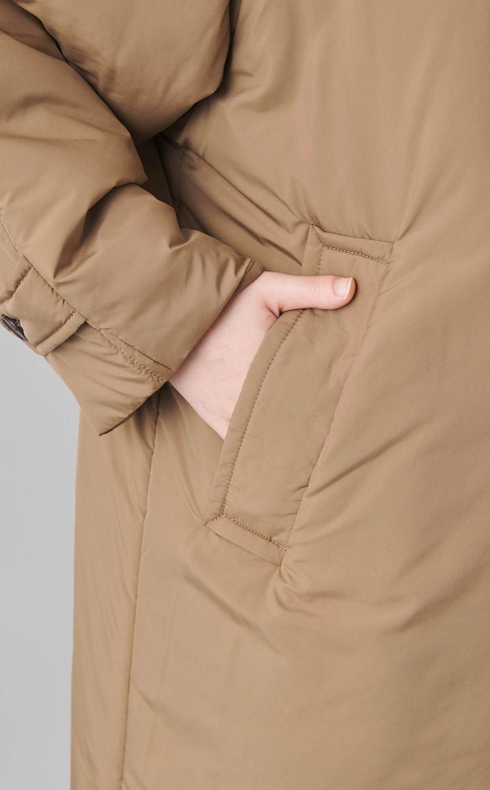 中綿ステンカラーコート