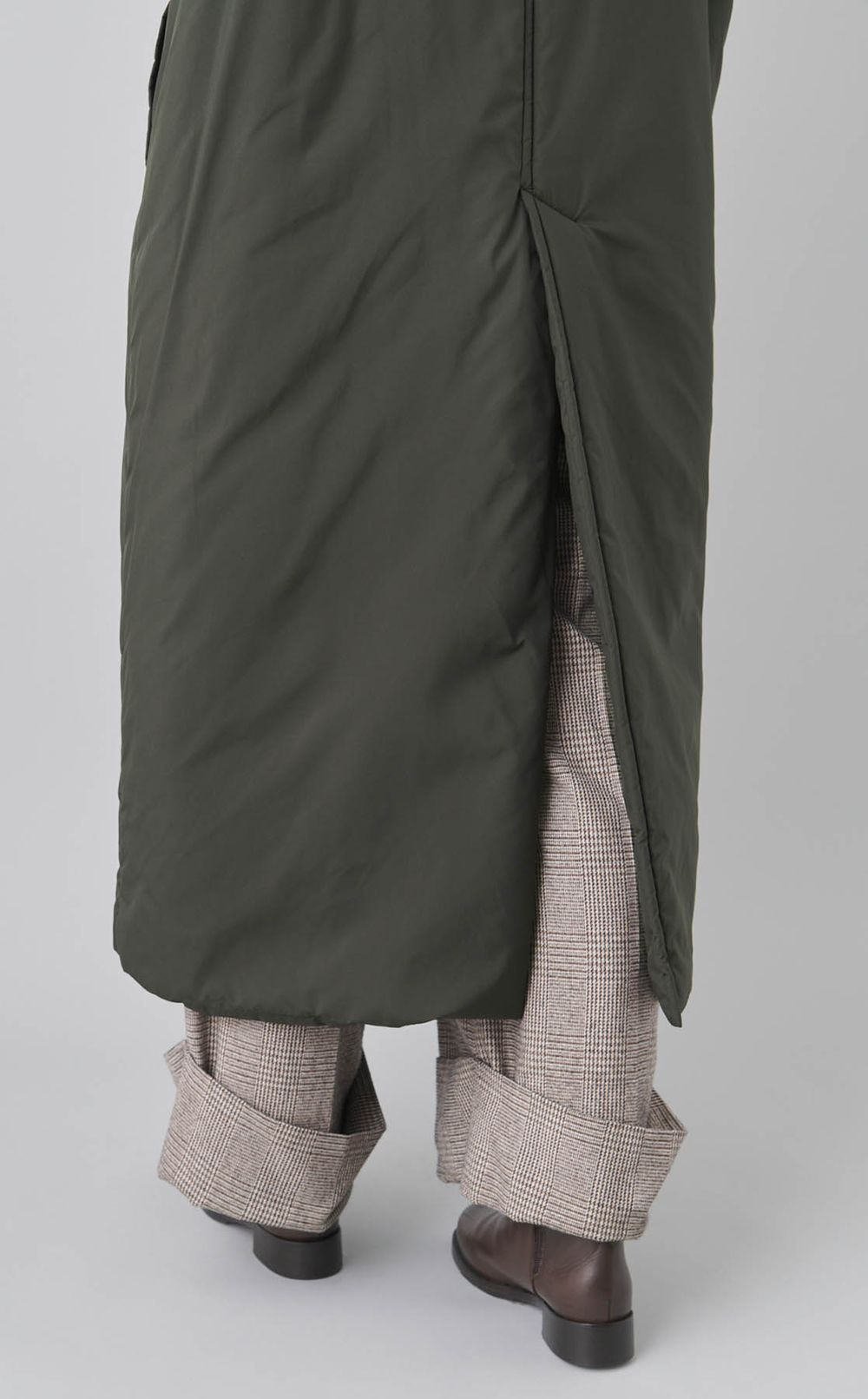 中綿ステンカラーコート