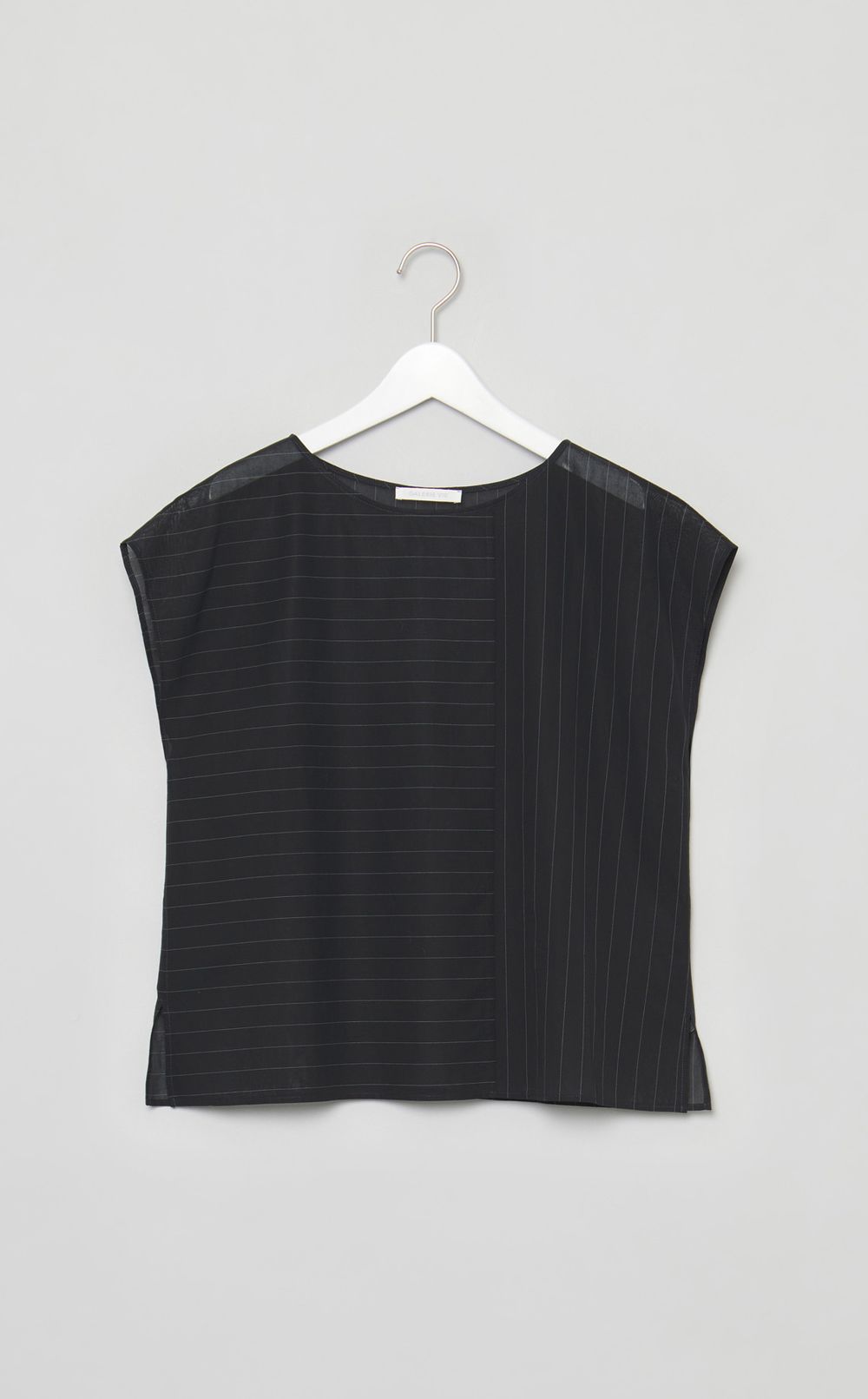 ボイルコットンドロップショルダートップス