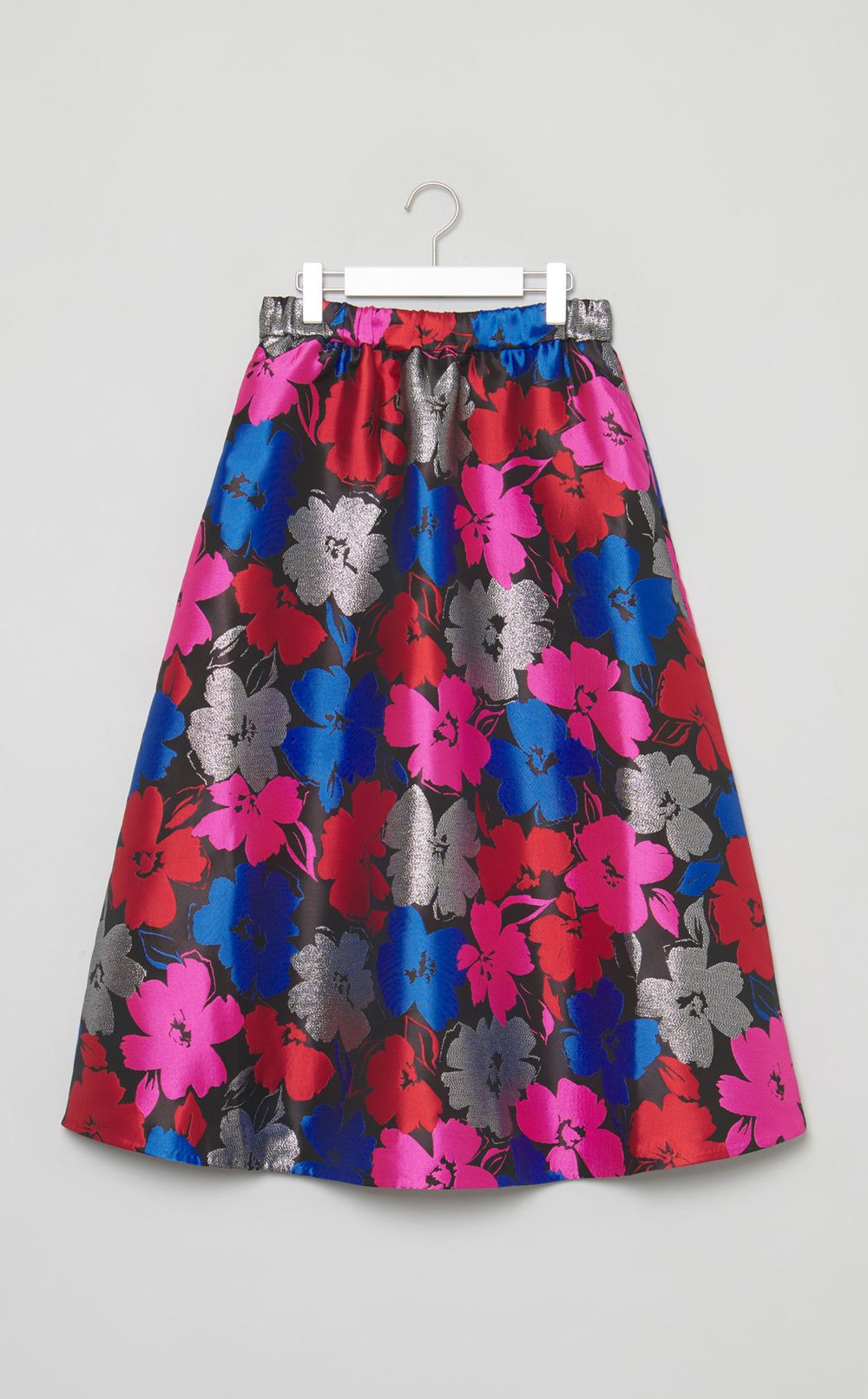 ビッグマルチフラワーギャザースカート