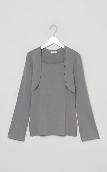 ボレロアンサンブルニット