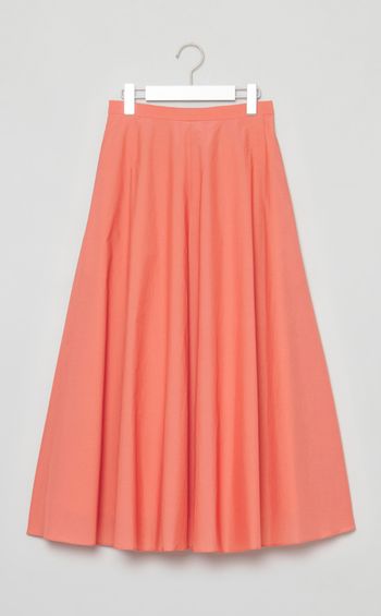 ローンコットンフレアスカート