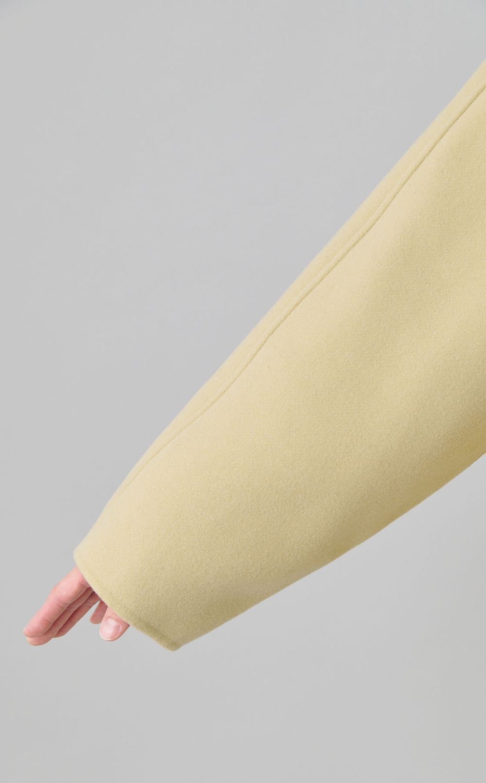 スカーフデザインロングコート