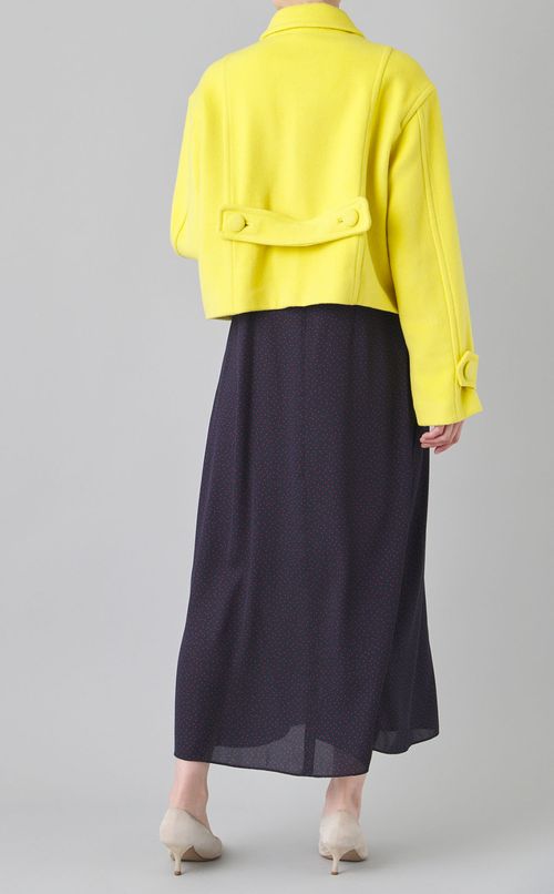 ウールカシミヤショートピーコート