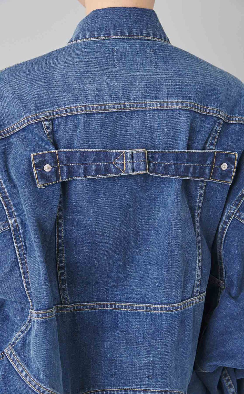 ダブルエンドデニム2wayブルゾン