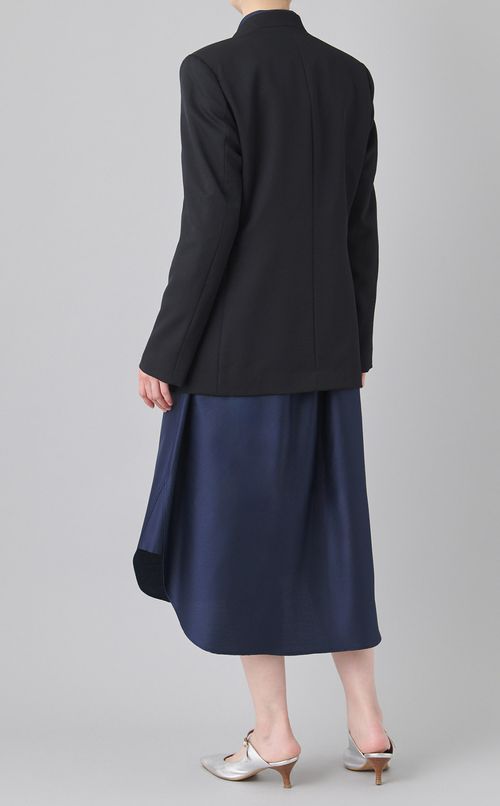 パールボタンノッチラペルジャケット