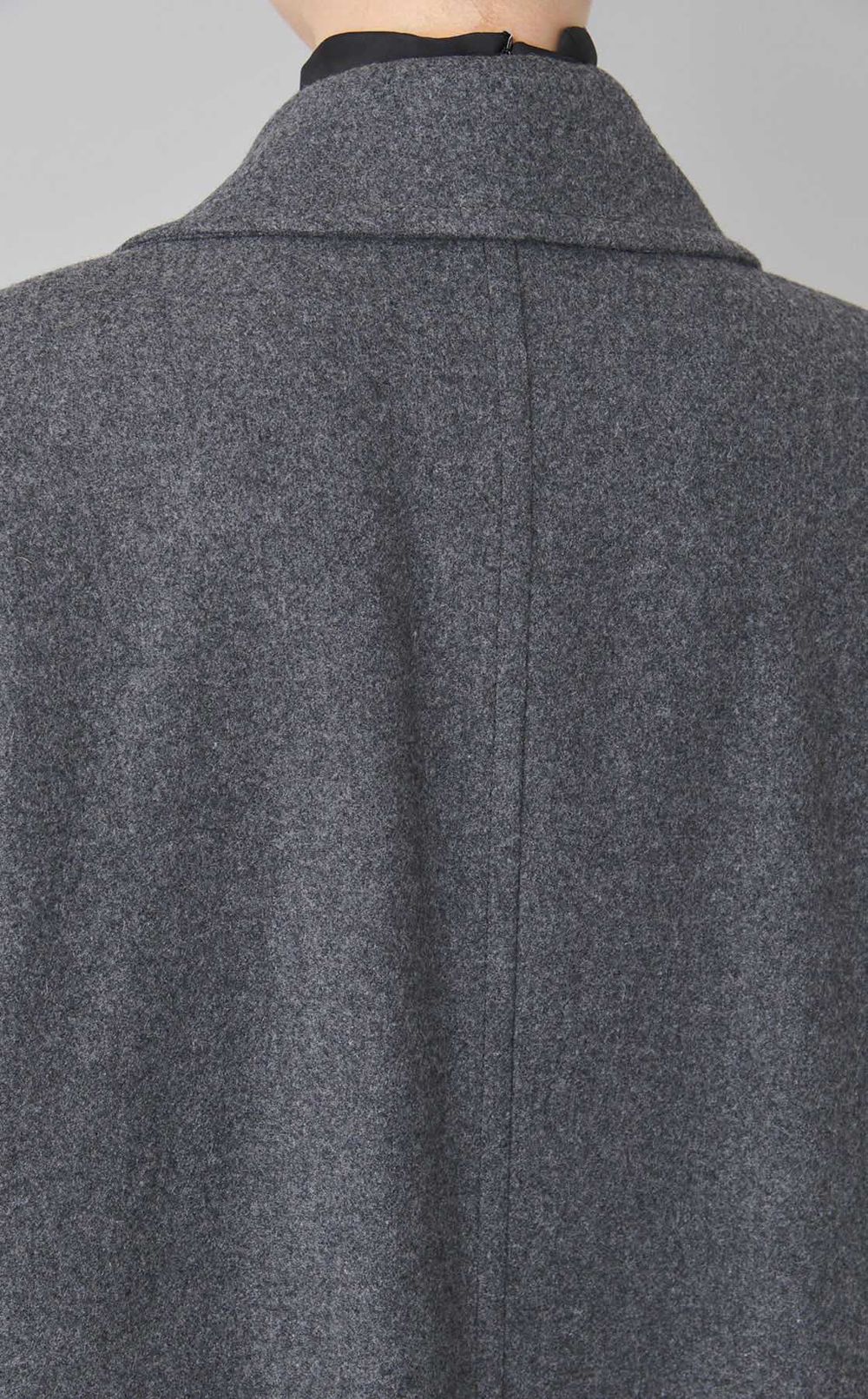 メルトンロングチェスターコート