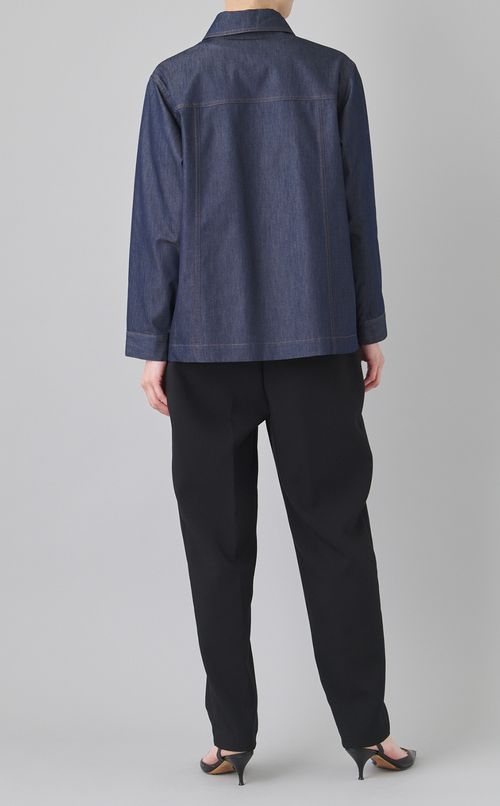 ライトデニムブルゾン