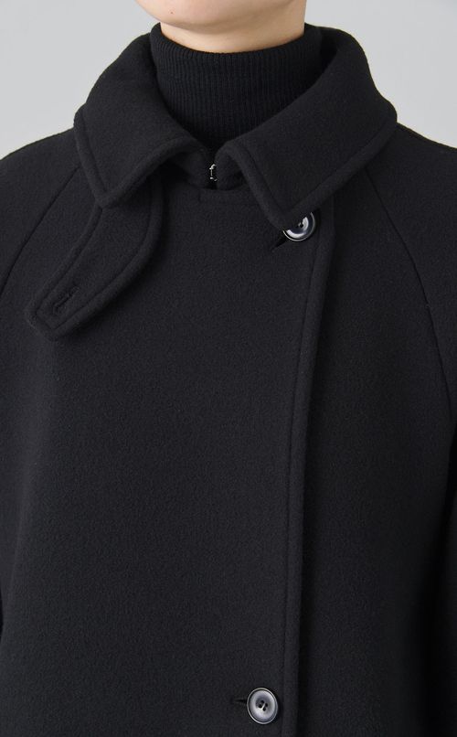 【別注】スタンドネックロングコート