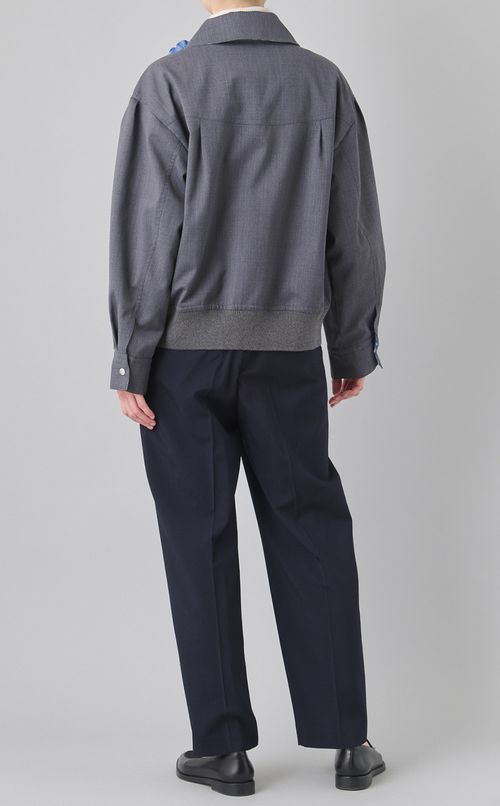 リバーシブルウイングトップブルゾン