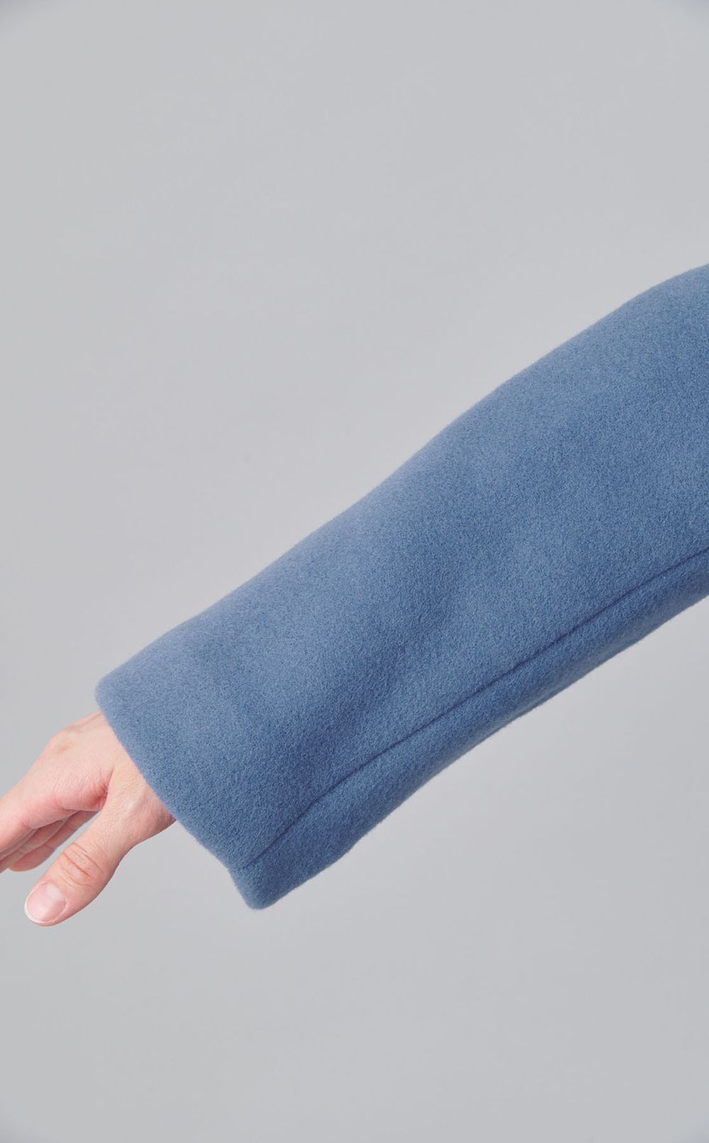 ビッグカラーウールコート