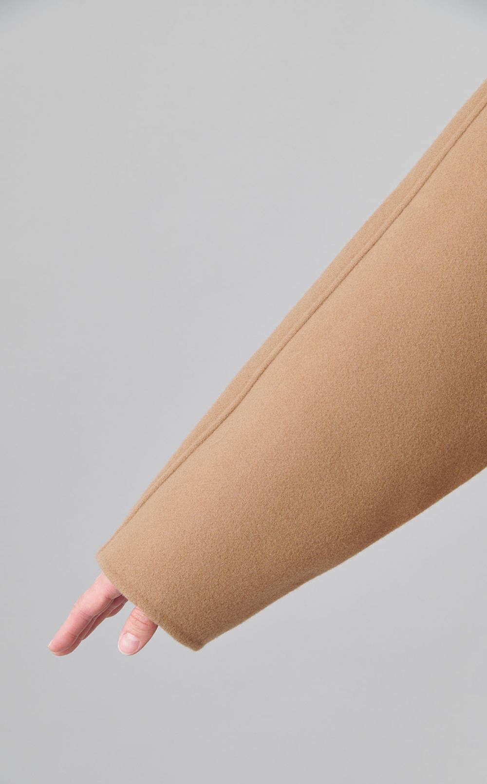 スカーフデザインロングコート