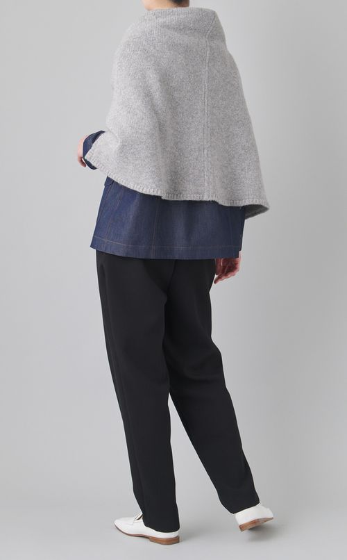 2wayレイヤードラップニット