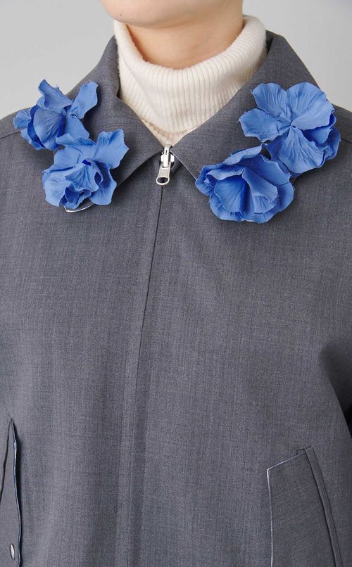 リバーシブルウイングトップブルゾン