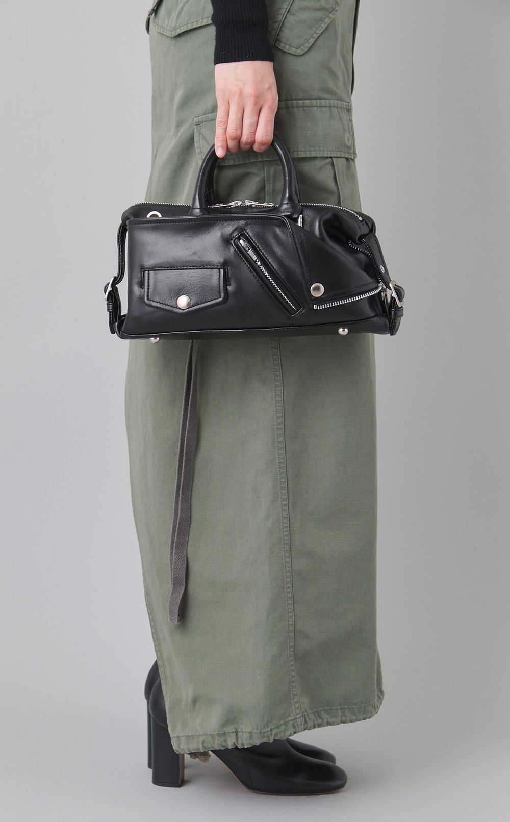 ライダースデザインボストンバッグ