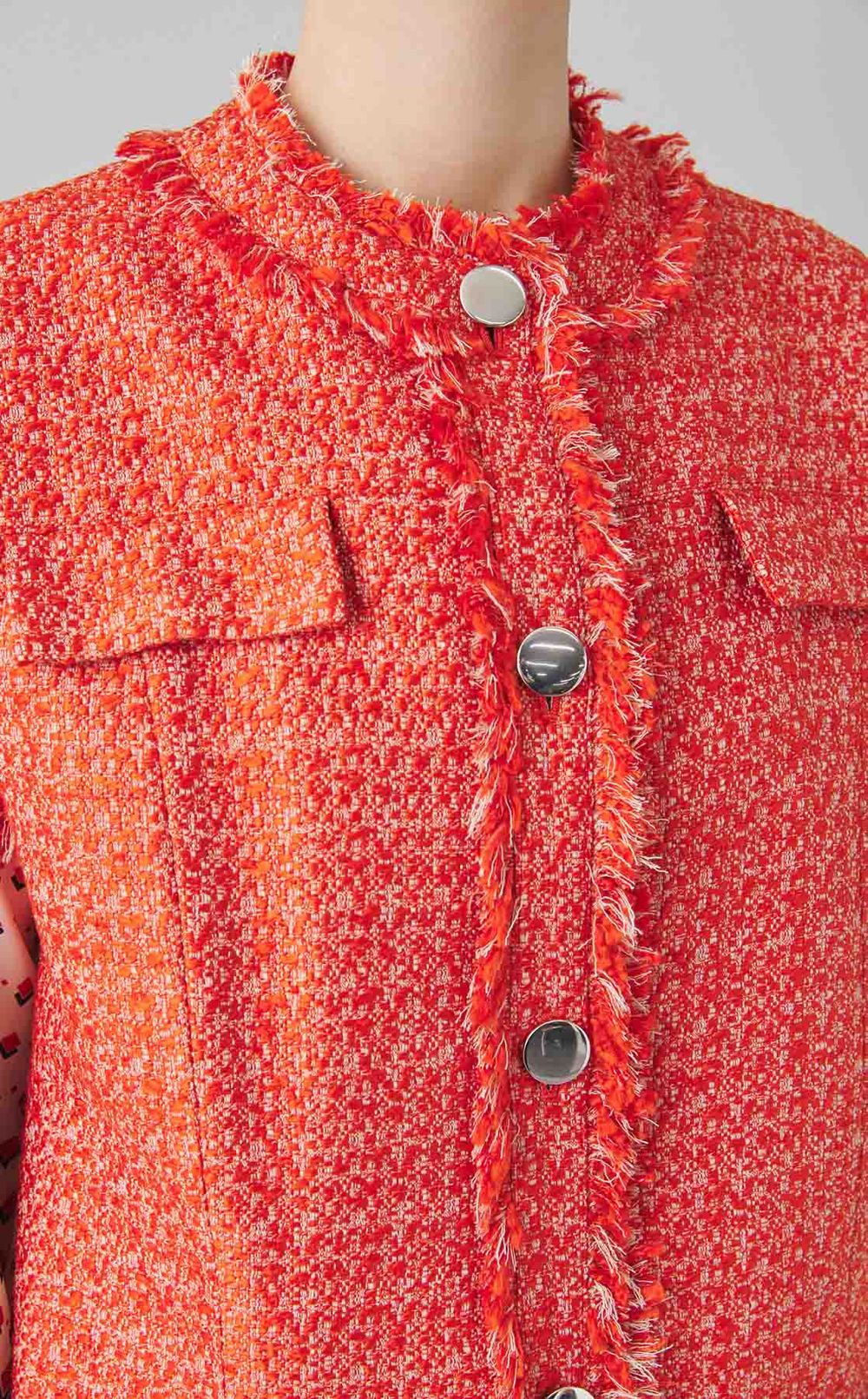 ツイードオーバーサイズジレ