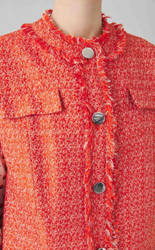 ツイードオーバーサイズジレ