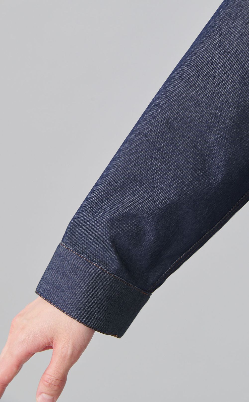 ライトデニムブルゾン