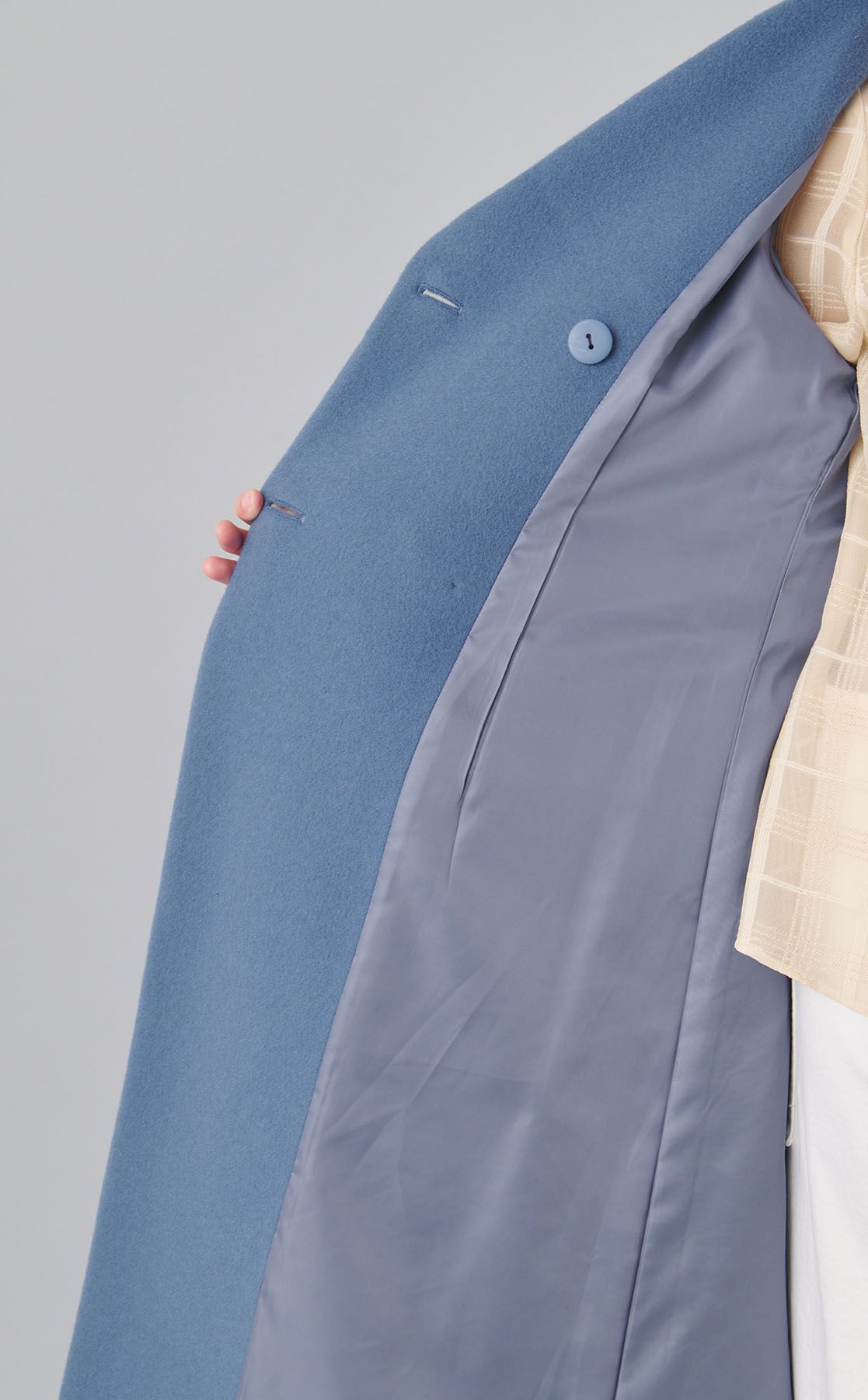 FRAY I.D｜ビッグカラーウールコート