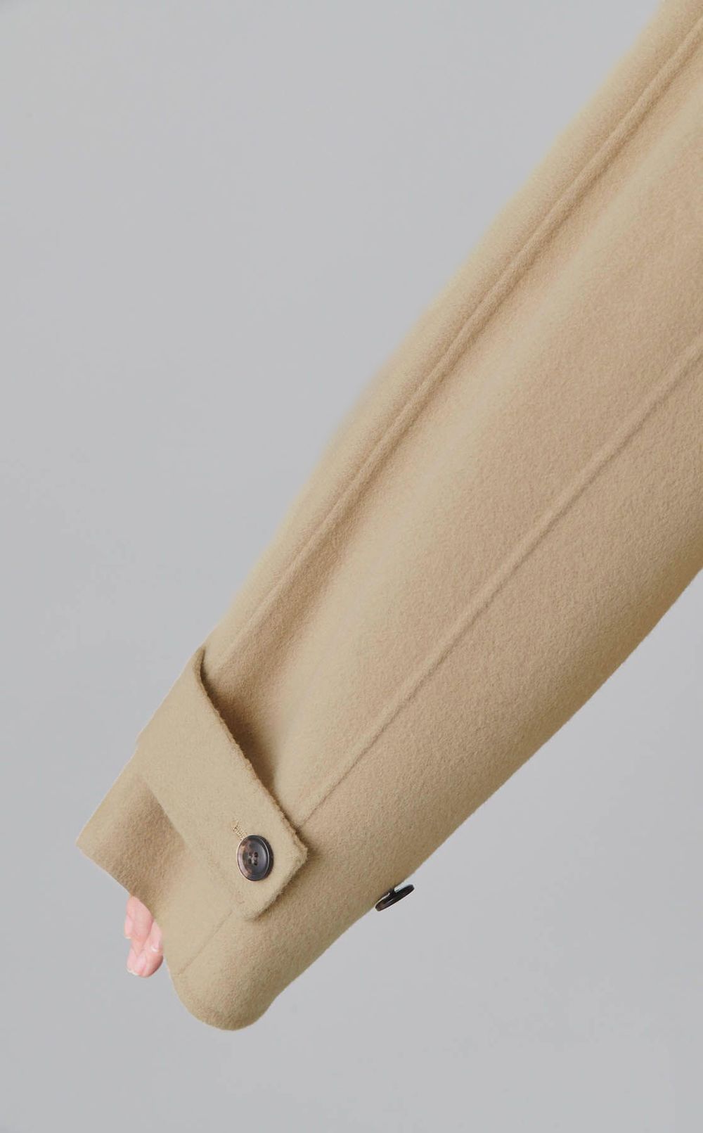 ウールリバーミドルAラインコート