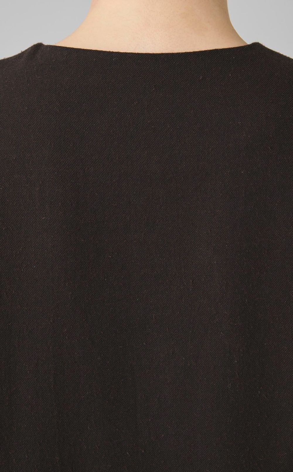 Vネックネップロングワンピース