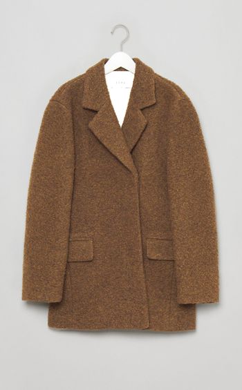 アジャストボタンジャケットコート