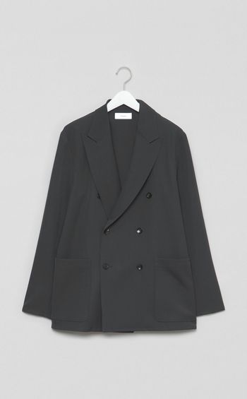 ルーズフィットダブルボタンジャケット