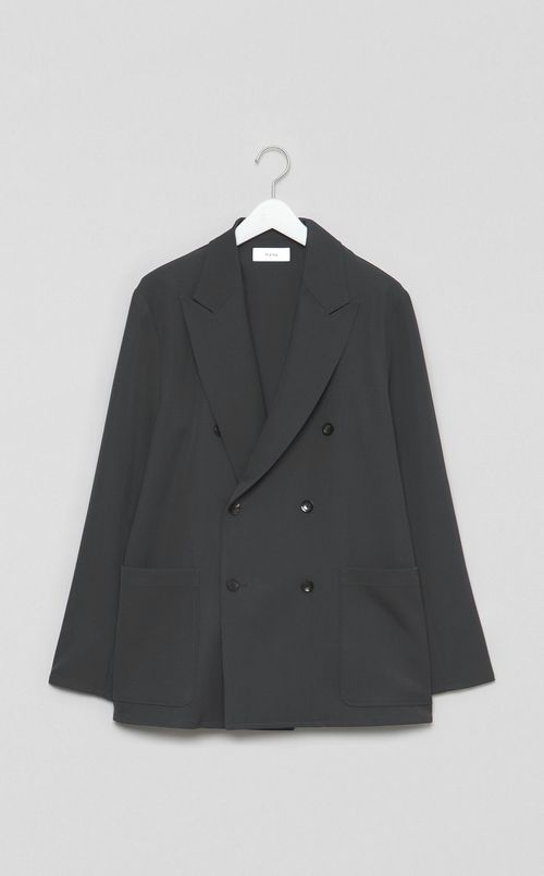 ルーズフィットダブルボタンジャケット