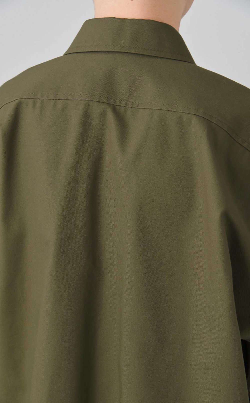 コットンダックミリタリーシャツ