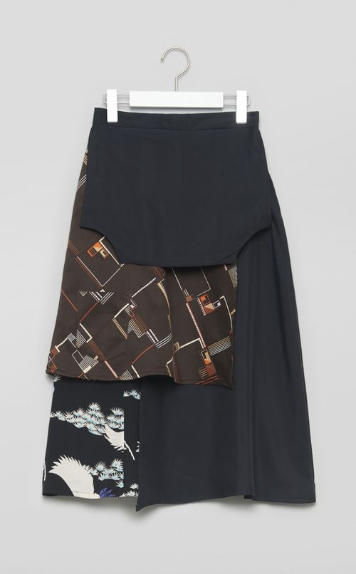 【roop】レイヤードスカート