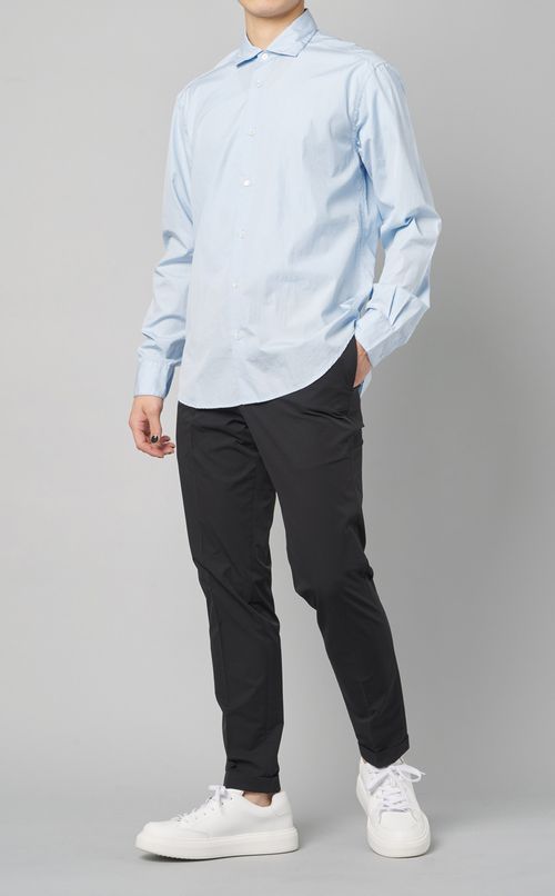 ノープリーツスラックス