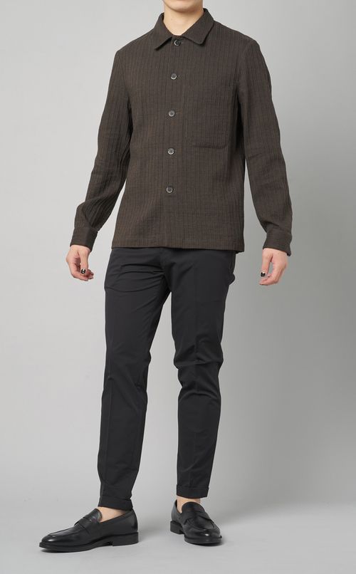 ノープリーツスラックス