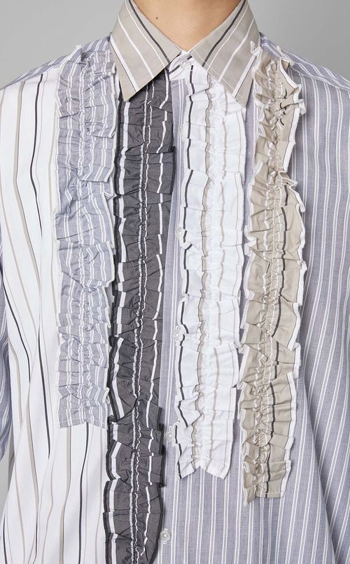 マルチフリルシャツ