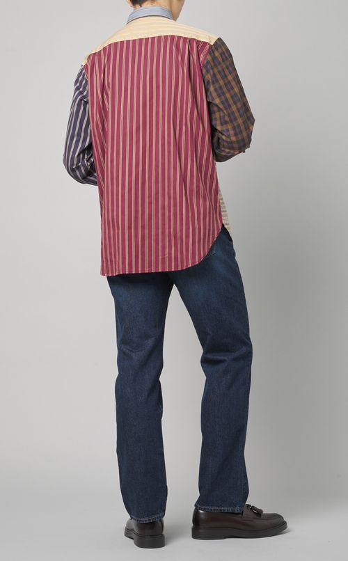 タキシードラッフルシャツ