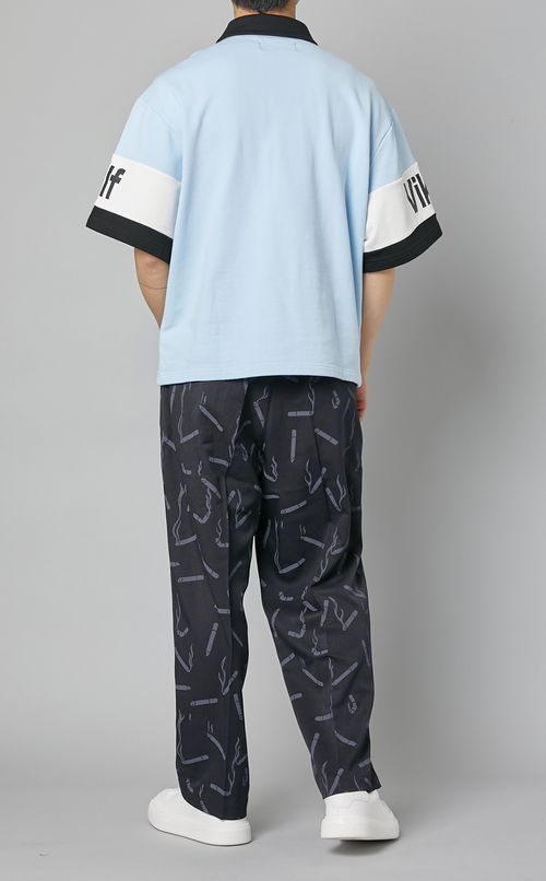 プリントビッグポロシャツ