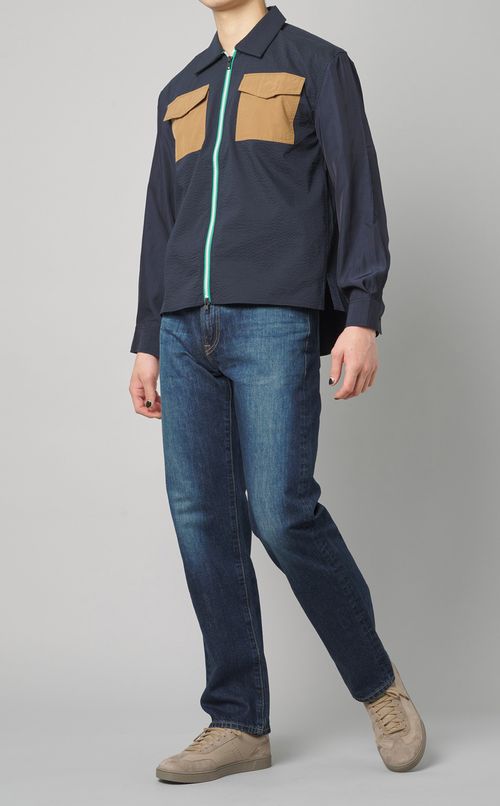 ダブルポケットシャツブルゾン