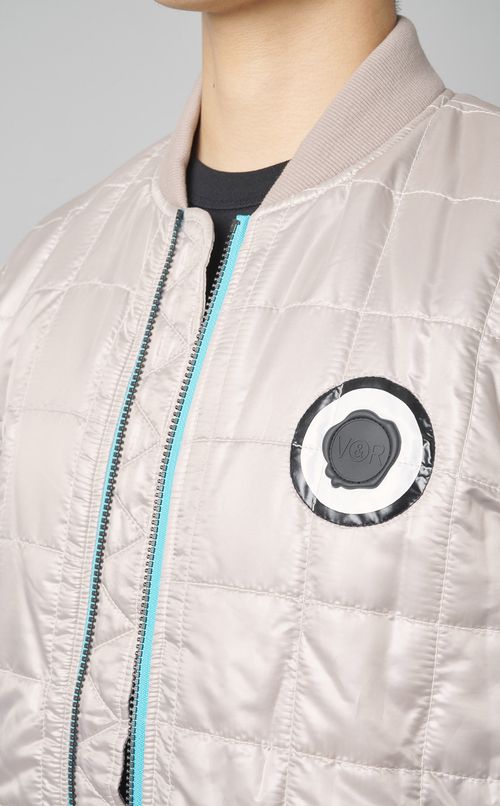 キルティングブルゾン