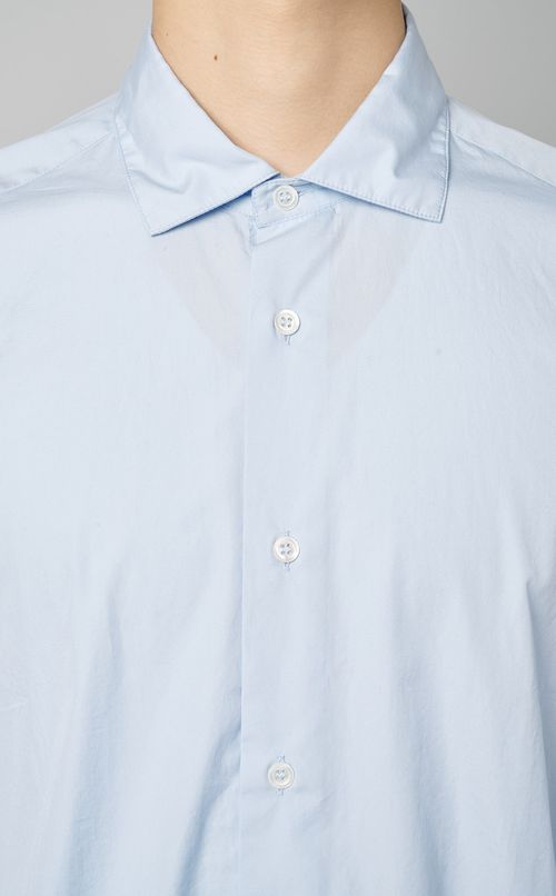 コットンオーバーダイシャツ