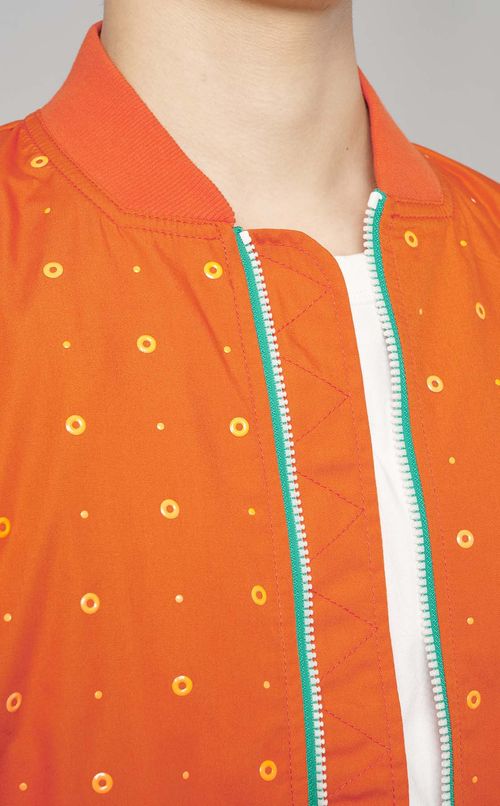 アイレットボンバージャケット